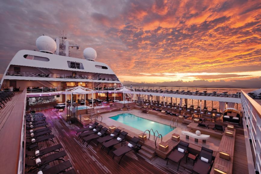 Seabourn Quest Deck Pool